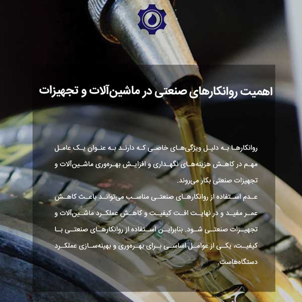 اهمیت روانکارهای صنعتی در ماشین‌آلات و تجهیزات