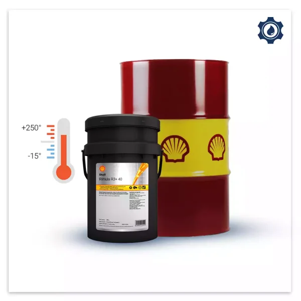 روغن شل ریمولا Shell Rimula R3+ 40