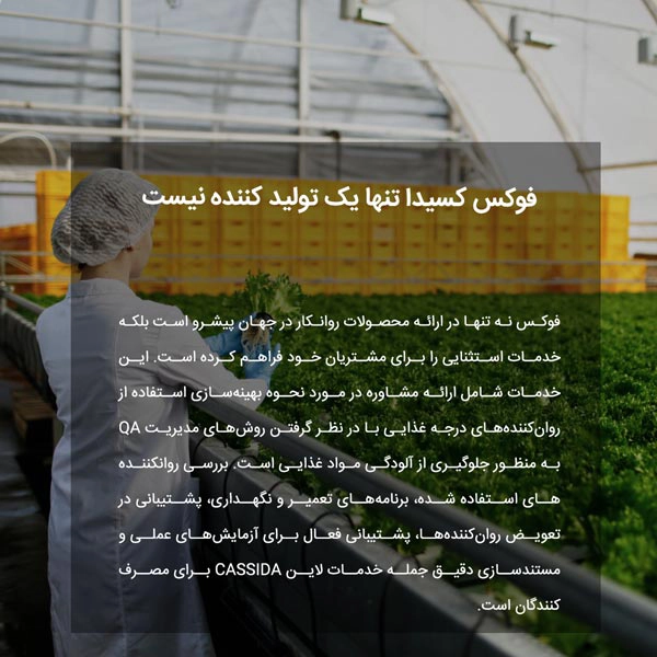 فوکس کسیدا تنها یک تولید کننده نیست