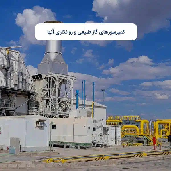 کمپرسورهای گاز طبیعی و روانکاری آنها