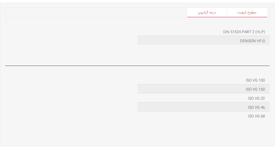 بهران هیدرولیک HP46 +مشخصات فنی