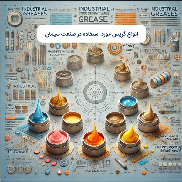 انواع گریس مورد استفاده در صنعت سیمان