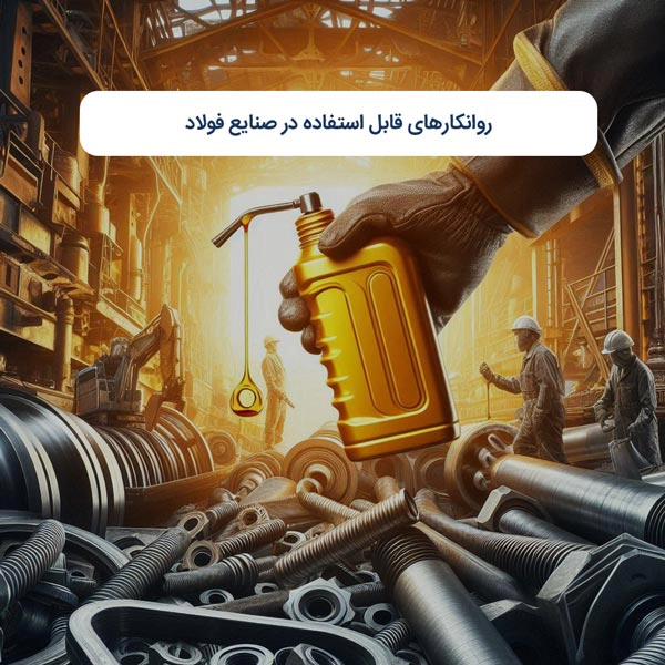 روانکارهای قابل استفاده در صنایع فولاد