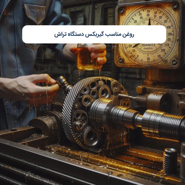 روغن مناسب گیربکس دستگاه تراش