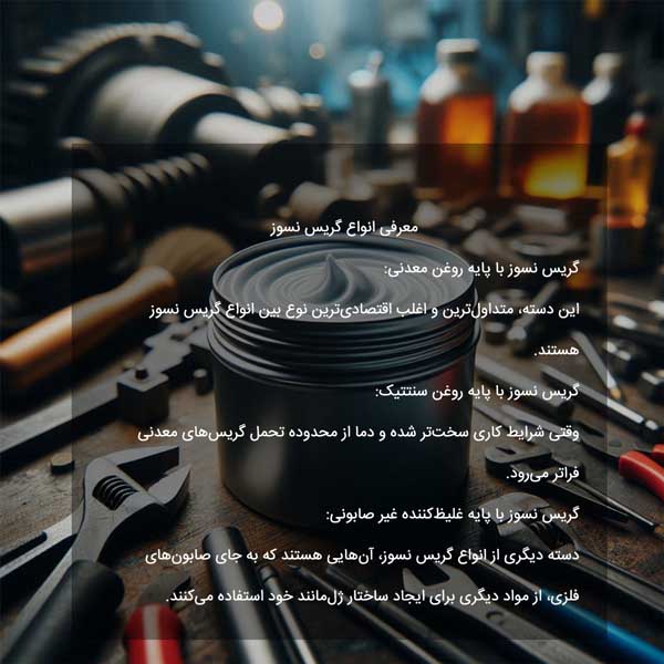 انواع گریس نسوز