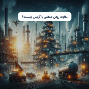 تفاوت روغن صنعتی با گریس چیست؟