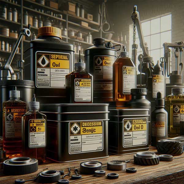 Selection of industrial oil avesta6