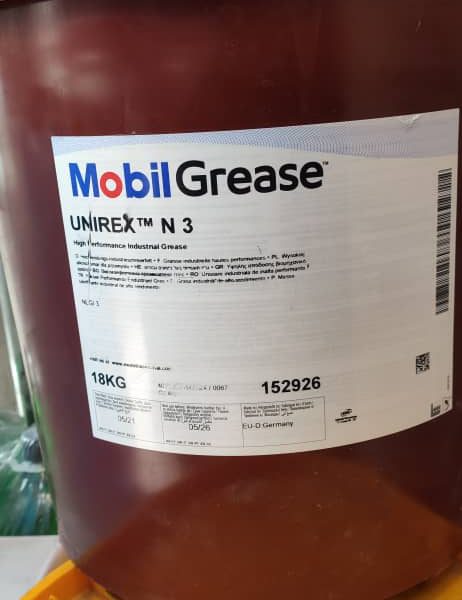 گریس موبیل یونی رکس mobil unirex n3
